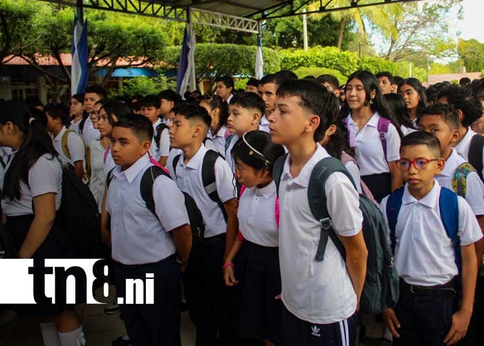 Foto: Regreso a clases en los departamentos de Nicaragua / TN8