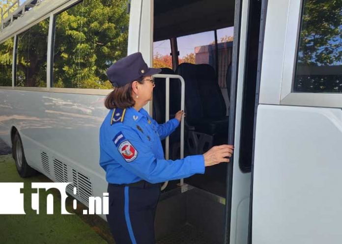 Foto: Revisión de transporte escolar en Nicaragua / TN8