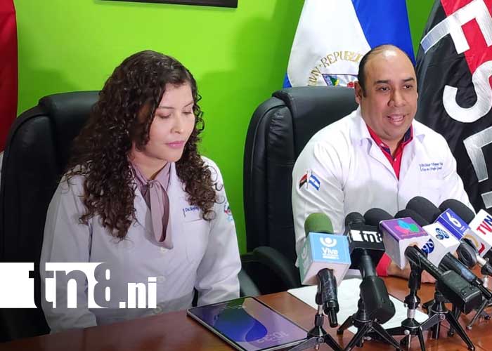Foto: Anuncio de mega ferias de salud en Nicaragua / TN8