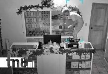 Delincuentes vacían tienda tecnológica durante la madrugada en Estelí Foto: Robo en una tienda de Estelí / TN8