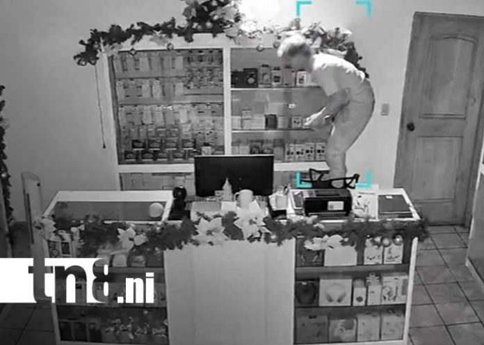 Foto: Robo en una tienda de Estelí / TN8
