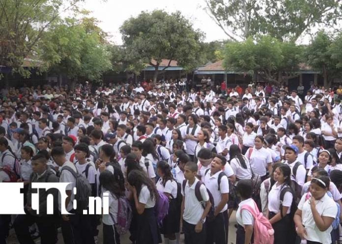 Foto: Regreso a clases en los departamentos de Nicaragua / TN8