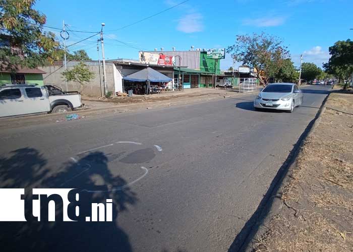 Foto: Accidente de tránsito en El Mayoreo, Managua / TN8
