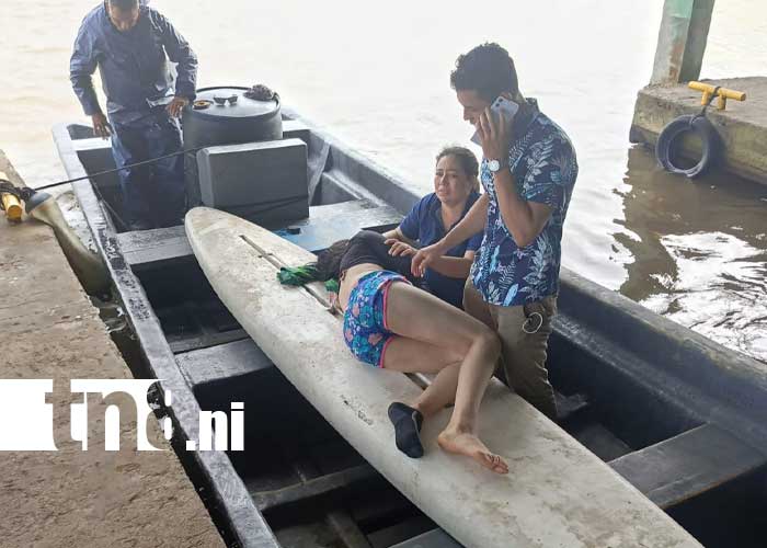 Foto: Joven se salva de morir ahogada en Bluefields / TN8