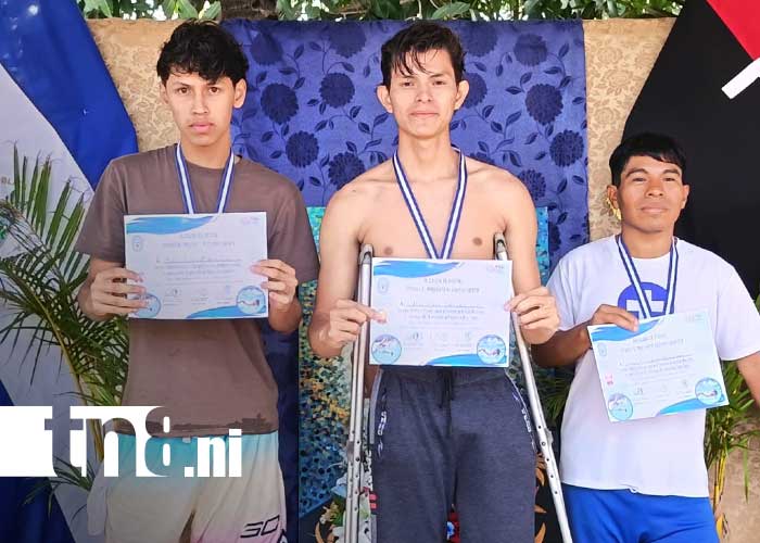 Foto: Concurso de natación en Ocotal / TN8