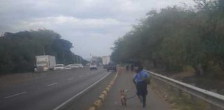 Foto: Hallazgo de cadáver en la Carretera Norte / TN8