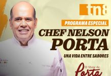 “Una Vida Entre Sabores”: especial de TN8 para celebrar al Chef Nelson Porta Foto: Especial del Chef Nelson Porta