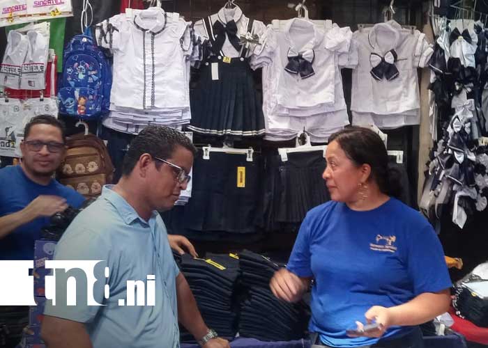 Foto: Presupuesto de materiales y útiles escolares en Nicaragua / TN8