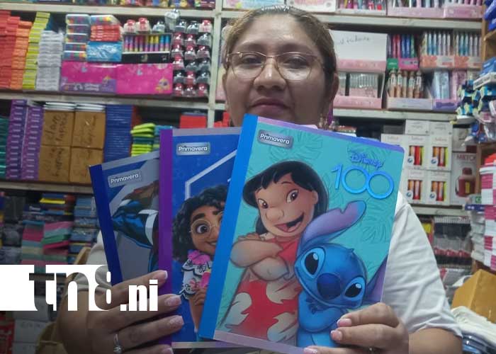 Foto: Presupuesto de materiales y útiles escolares en Nicaragua / TN8