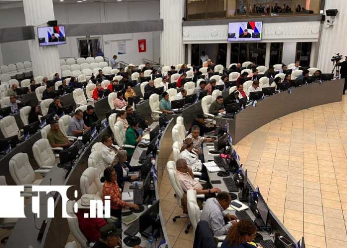Foto: Sesión en el Parlamento de Nicaragua / TN8