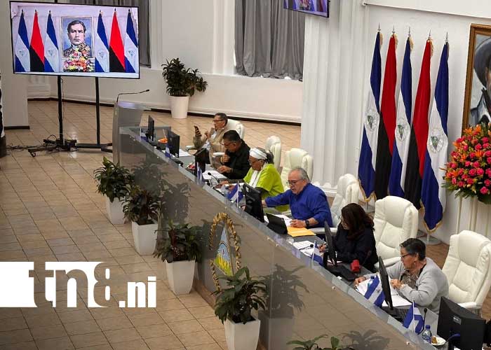 Foto: Sesión en el Parlamento de Nicaragua / TN8