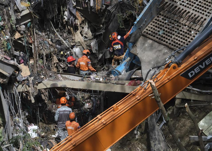 Foto: Derrumbe en vertedero de Filipinas /Cortesía