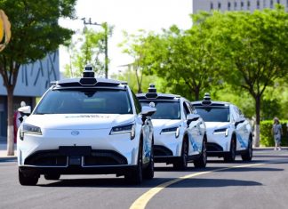 Foto: Autos que se manejan solos comienzan a circular en China /Cortesía
