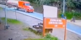 Foto: Fuerte accidente con camión cisterna en Jinotega / TN8