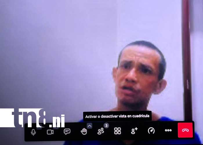 Foto: Audiencia por intento de homicidio en Managua / TN8