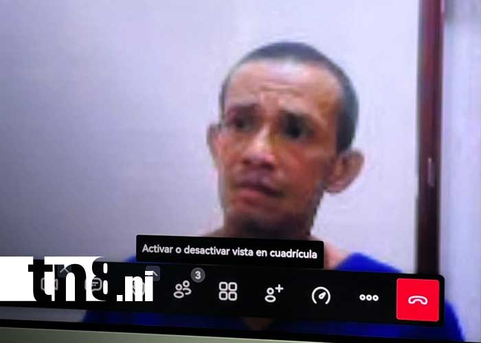 Foto: Audiencia por intento de homicidio en Managua / TN8