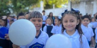 Foto: Estudiantes y su regreso a clases en colegios de Managua / TN8