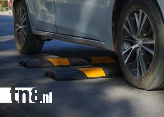 Foto: Reductores de velocidad en Somoto / TN8