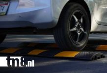 Mayor control: Instalan reductores de velocidad para disminuir accidentes en Somoto Foto: Reductores de velocidad en Somoto / TN8