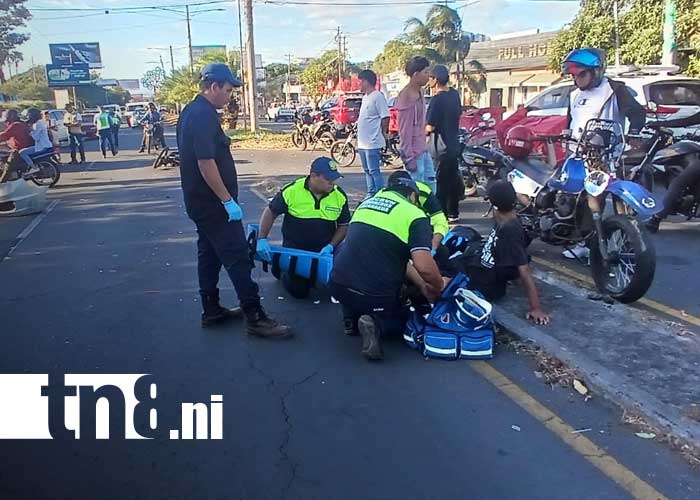 Foto: Accidente de tránsito en Managua por imprudencia / TN8