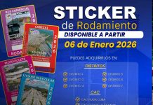 Foto: Sticker de Rodamiento para flujo vehicular en Nicaragua
