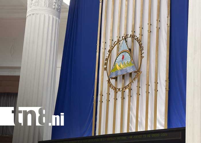 Foto: Sesión parlamentaria en la Asamblea Nacional de Nicaragua / TN8