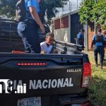 Foto: Captura de ladrón en Managua / TN8