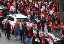 Nueva York paralizada: 15.000 enfermeras en huelga masiva Foto: Enfermeras en Nueva York inician huelga /Cortesía