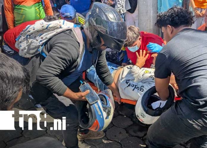 Foto: Accidente de tránsito en Monseñor Lezcano / TN8