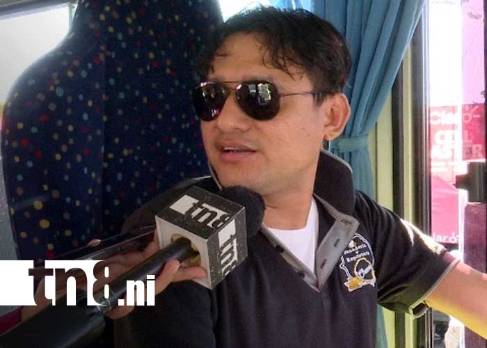 Foto: Servicio de transporte público en Nicaragua / TN8