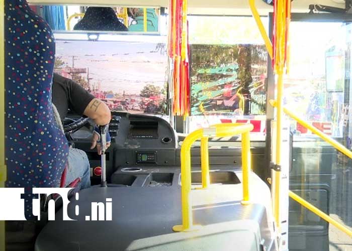 Foto: Servicio de transporte público en Nicaragua / TN8