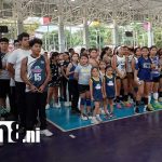 Foto: Práctica del voleibol en Managua / TN8