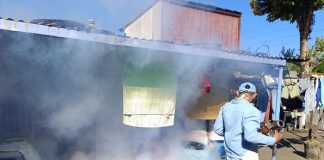 Foto: 859 viviendas fumigadas en El Acahualinca /TN8