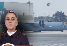 Claudia Sheinbaum aclara aterrizaje de avión militar estadounidense en Toluca Foto: Claudia Sheinbaum aclara aterrizaje de aeronave estadounidense /Cortesía