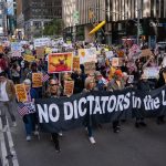Foto: Miles se movilizan contra políticas autoritarias de Trump /Cortesía