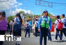 Foto: Policía Nacional garantiza seguridad escolar con el Plan Escolar 2026 en Rivas / TN8