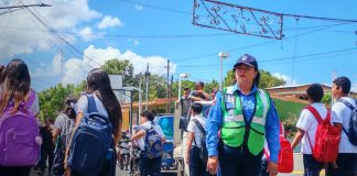 Foto: Policía Nacional garantiza seguridad escolar con el Plan Escolar 2026 en Rivas / TN8