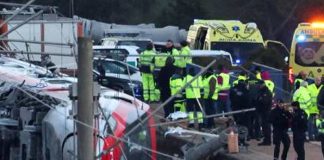 Foto: Luto nacional por accidente ferrovario en España / Cortesía