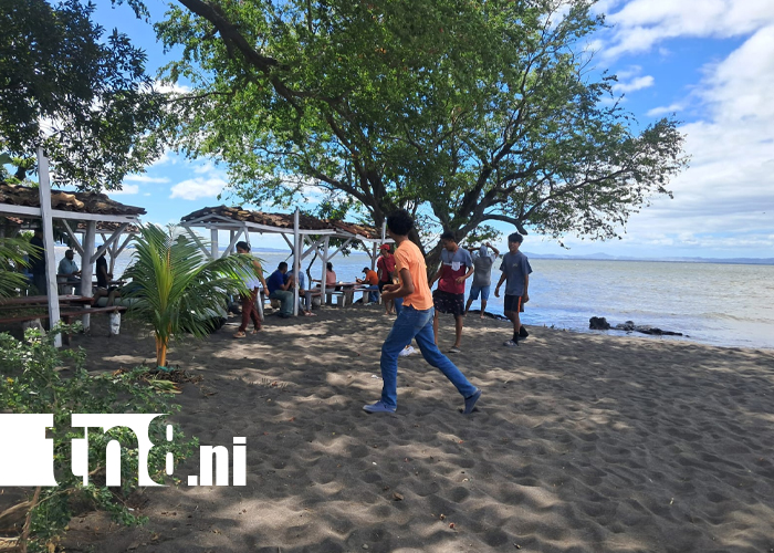 Foto: Búsqueda intensiva por joven desaparecido en el Cocibolca /TN8