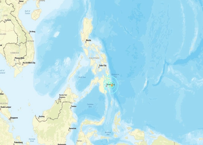 Foto: Filipinas registra sismo de magnitud 6.4 sin alerta de tsunami /Cortesía