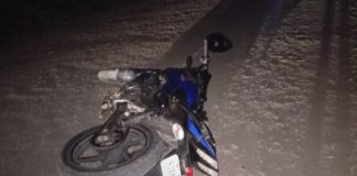 Foto: Motociclistas protagonizan nuevo accidente vial frente al colegio Cristo Rey en Rivas/TN8