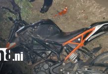 Foto: Accidente de tránsito deja varios lesionados en la entrada a la comarca Namaslí, Jalapa/TN8