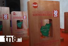 Foto:Claro Nicaragua premia a empresas comprometidas con la sostenibilidad/Cortesía