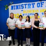 Foto: Mined refuerza la enseñanza del inglés con entrega masiva de libros escolares / TN8