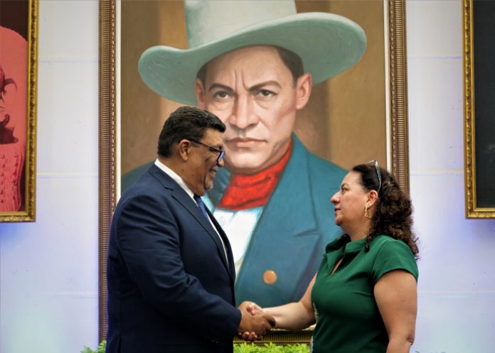 Foto: Gobierno de Nicaragua da la bienvenida a representante del PMA/Cortesía