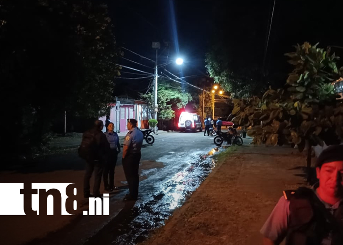 Foto: Ataque deja adolescente muerto en San Judas, Managua/TN8