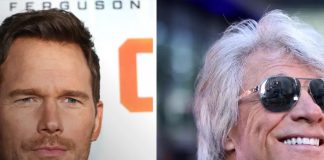 Foto: Chris Pratt y Bon Jovi /cortesía