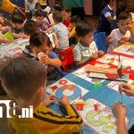 Foto: Niños y niñas disfrutan mañana educativa llena de juegos y aprendizaje en Managua /TN8