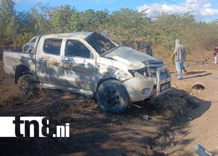 Foto: Accidente en Tipitapa deja tres hermanos lesionados/TN8