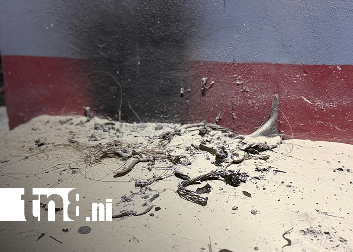 Foto: Explosión en medidor eléctrico puso en riesgo vivienda en Juigalpa/TN8
